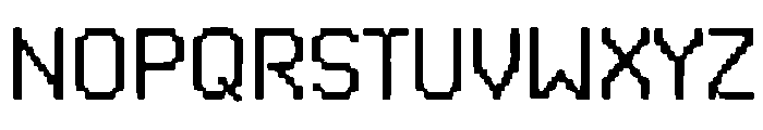 Quantum Grid Font UPPERCASE