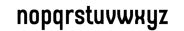 Quantum Network Font LOWERCASE