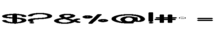 QuantumEdge Font OTHER CHARS