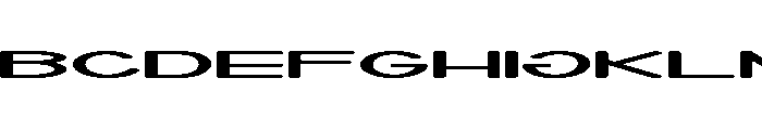 QuantumEdge Font UPPERCASE