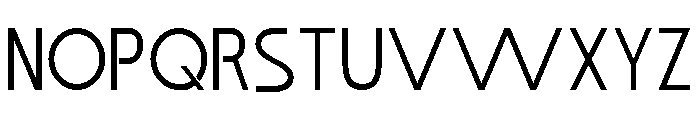 Quaralia Regular Font UPPERCASE