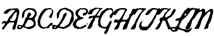 Quarella Jardin Regular Font UPPERCASE