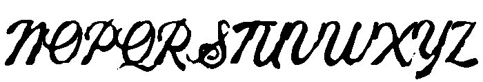 Quarella Jardin Regular Font UPPERCASE