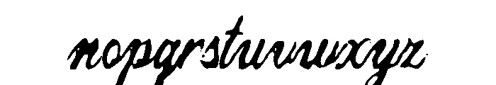Quarella Jardin Regular Font LOWERCASE