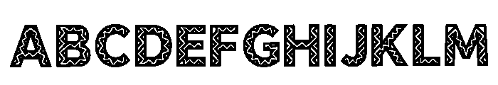 Quark Regular Font UPPERCASE