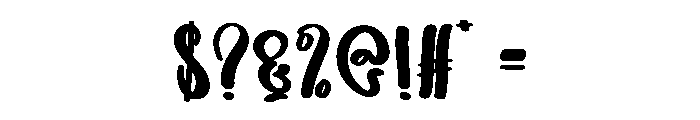 Quarter Stacked Font OTHER CHARS