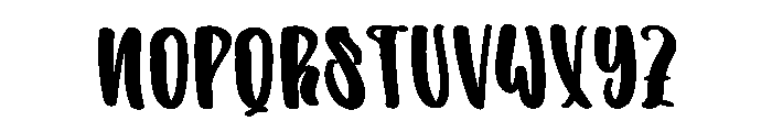 Quarter Stacked Font LOWERCASE