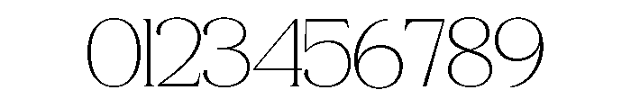 Quarty Serif Thin Variable Font OTHER CHARS