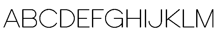 Quasar Soft Text Font UPPERCASE