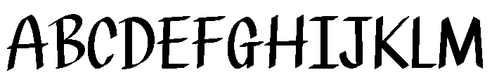 Quasim Font UPPERCASE
