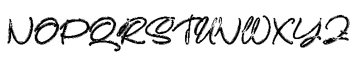 Quatro Gimosha Regular Font UPPERCASE