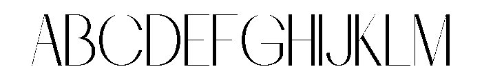 Quavera Regular Font UPPERCASE