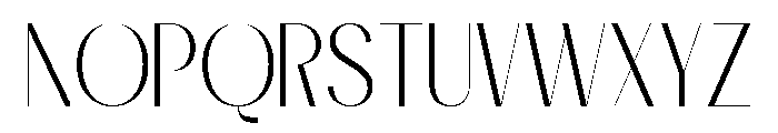 Quavera Regular Font UPPERCASE
