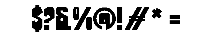 Quckera Font OTHER CHARS
