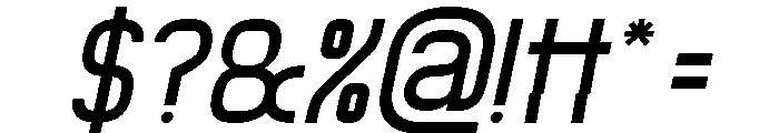 QueSera SERA Italic Font OTHER CHARS