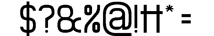 QueSera SERA-Light Font OTHER CHARS