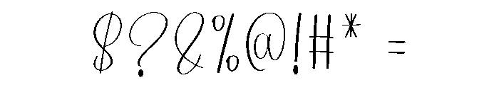 Queen Christmas Font OTHER CHARS