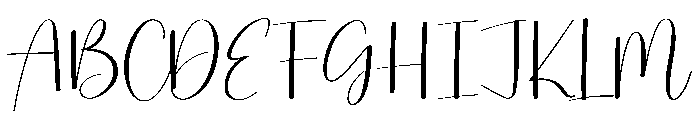Queen Christmas Font UPPERCASE