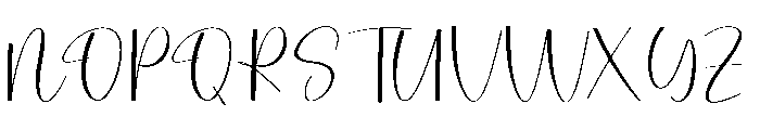Queen Christmas Font UPPERCASE