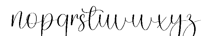 Queen Christmas Font LOWERCASE