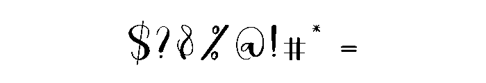 Queen Loving Font OTHER CHARS