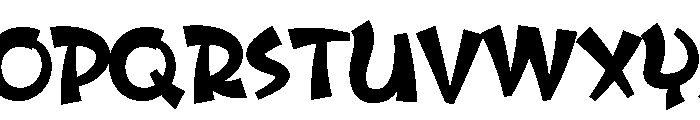 Queen Smart Font LOWERCASE