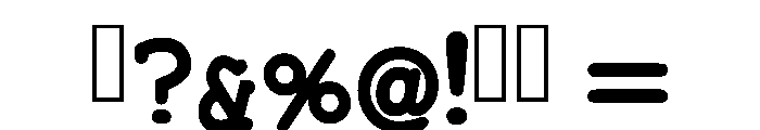 Queen Typewriter Regular Font OTHER CHARS