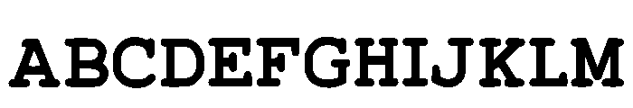 Queen Typewriter Regular FONT