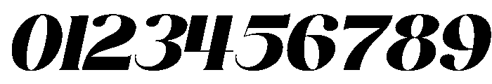 Queli Ledia Italic Font OTHER CHARS