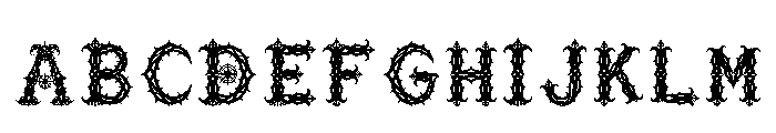 Quelor Regular Font UPPERCASE