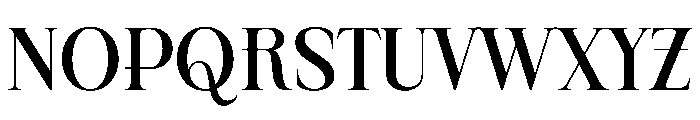Quenor Font UPPERCASE