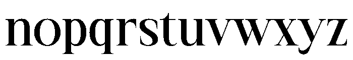 Quenor Font LOWERCASE