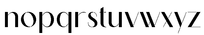 Quente Font LOWERCASE