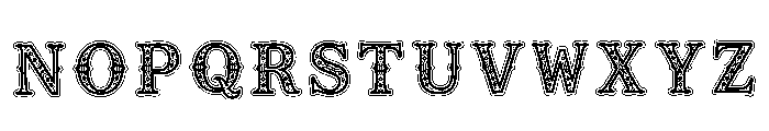 Quentin Regular Font UPPERCASE