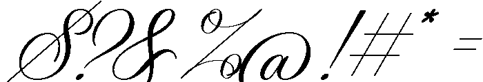 Quentine Regular Font OTHER CHARS