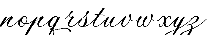 Quentine Regular Font LOWERCASE