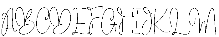 Question Highlandts Font UPPERCASE