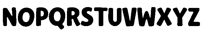 Quiby Bold Font UPPERCASE
