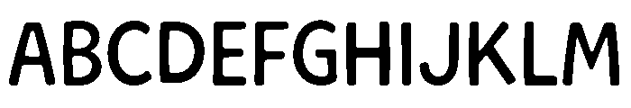 Quiby Medium Font UPPERCASE