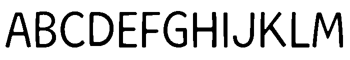 Quiby Regular Font UPPERCASE