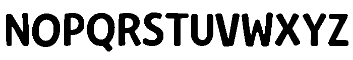 Quiby Semibold Font UPPERCASE
