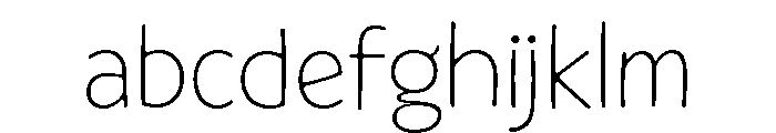 Quiby Thin FONT