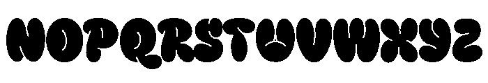 Quick Brisky Solid Regular Font UPPERCASE