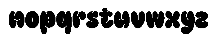 Quick Brisky Solid Regular Font LOWERCASE