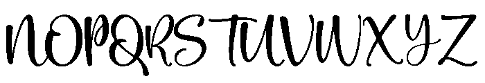 Quick Doodle Font UPPERCASE
