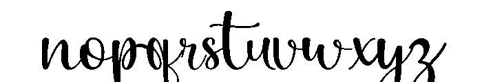 Quick Doodle Font LOWERCASE