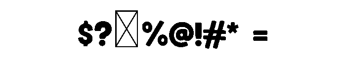 Quick Hunter Font OTHER CHARS