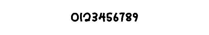 Quick Jump Font OTHER CHARS