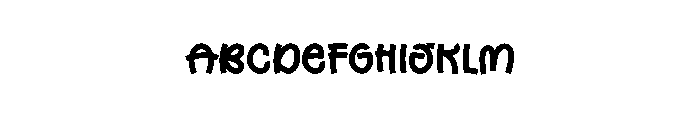 Quick Jump Font UPPERCASE