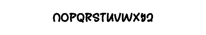Quick Jump Font UPPERCASE